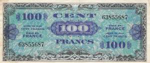 100 Francs 1944 p118a